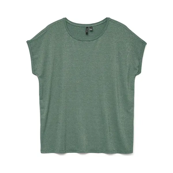 Vero Moda Shirt 'VMLava' Jade Groen / Zilver thumbnail