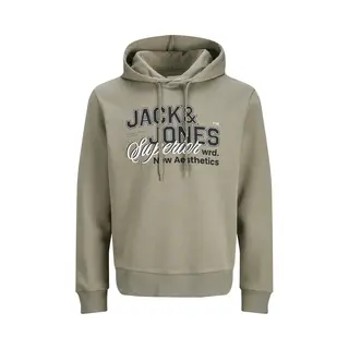 Jack & Jones Sweatshirt Greige / Zwart / Wit