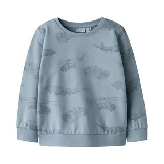 Name It Sweatshirt 'Nmmvaron' Navy / Lichtblauw