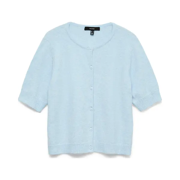 Vero Moda Gebreid Vest 'VMDoffy' Lichtblauw thumbnail
