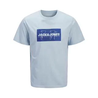 Jack & Jones Junior Shirt 'Jjcole' Marine / Duifblauw / Wit