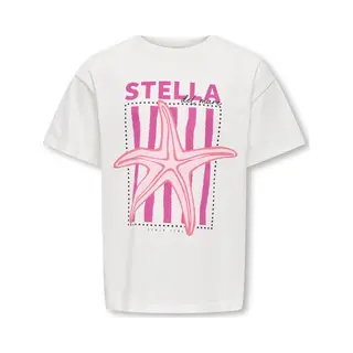 Kids Only - Kogjoanna Life Ss Loose Print Top Jrs Meisjes T-shirts