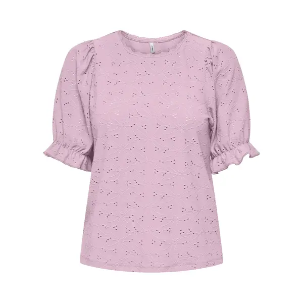 Only - Onlnew Smilla S/S Puff Top Jrs - Dames - Blouses thumbnail