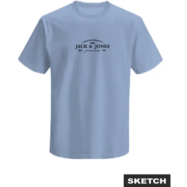 Jack & Jones Jack&Jones Plus - Jprblakevin Ss Tee Fst Pls Plus - Heren Plus - T-shirts thumbnail