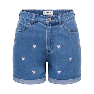 Only Shorts Onlvega High Waist Mom Fit Shorts