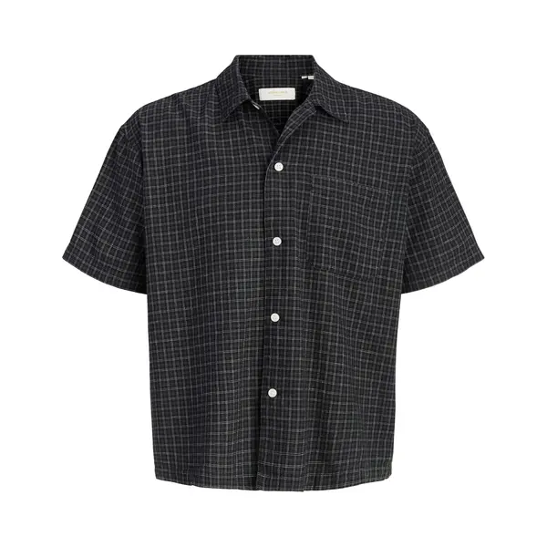 Jack & Jones Overhemd Lila / Zwart / Wit thumbnail