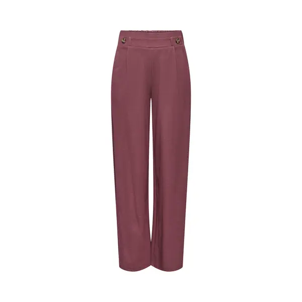 Jacqueline De Yong Broek Jdybirdie Geggo Long Pant Jrs Noos 15320882 Oxblood Red/melange Dames Maat - W30 X L32 thumbnail