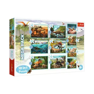 Trefl Mega Pack Legpuzzel 48 stuk(s) Dinosauriërs