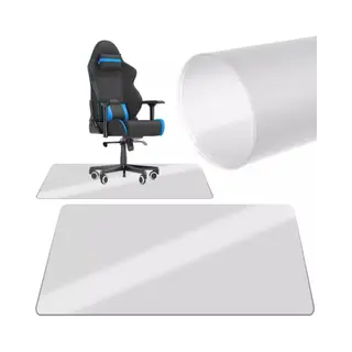 Materiauxbrico.com Stuhlschutzmatte 100x140cm Ruhhy - Milchig