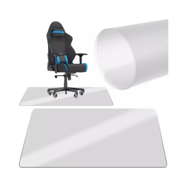 Materiauxbrico.com Stuhlschutzmatte 100x140cm Ruhhy - Milchig thumbnail
