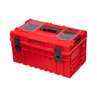 Qbrick System One 350 2.0 Profi Red Ultra Hd Custom Gereedschapskist Modulaire Organizer 585 X 385 X 320 Mm 38 L Stapelbaar IP66