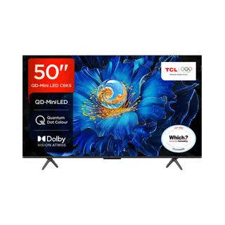 Tcl C6KS 50C6KS-Uk Tv 127 cm (50") 4K Ultra Hd Smart Tv Wi-Fi Metallic