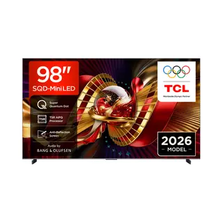Tcl C8L 98C8L-Uk Tv 2.49 m (98") 4K Ultra Hd Smart Tv Wi-Fi Black 6000 cd/m²