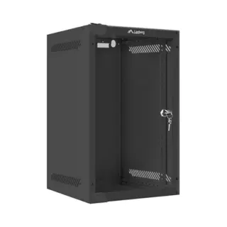 Lanberg WF10-2309-10B rack cabinet 9U Wall mounted rack Black