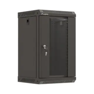 Lanberg WF11-3309-10B Rack 9U Wandmontiertes Regal Schwarz