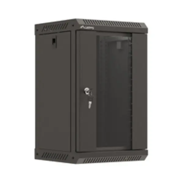 Lanberg WF11-3309-10B Rack 9U Wandmontiertes Regal Schwarz thumbnail