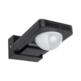 Maclean - MCE243 B - Infrarood Bewegingssensor Met Schemersensor 360° - Sensor IP65 Max 2000W (Zwart)