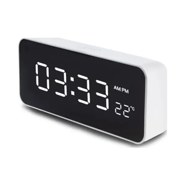 Green Blue GB397 Digitaler Wecker Mit Thermometer, 2 Alarme/Snooze Funktion, Countdown-Funktion, Digitaluhr Mit Temperaturanzeige, Stromversorgung thumbnail