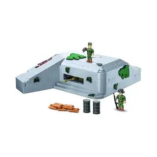 Cobi Regelbau 667 - German Bunker, Grau, Grün