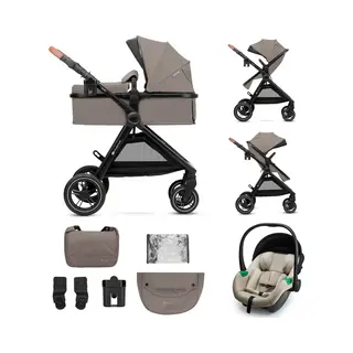 Kinderwagen Kinderkraft Esme V2 3-in-1 Incl. Autostoel Sand Beige
