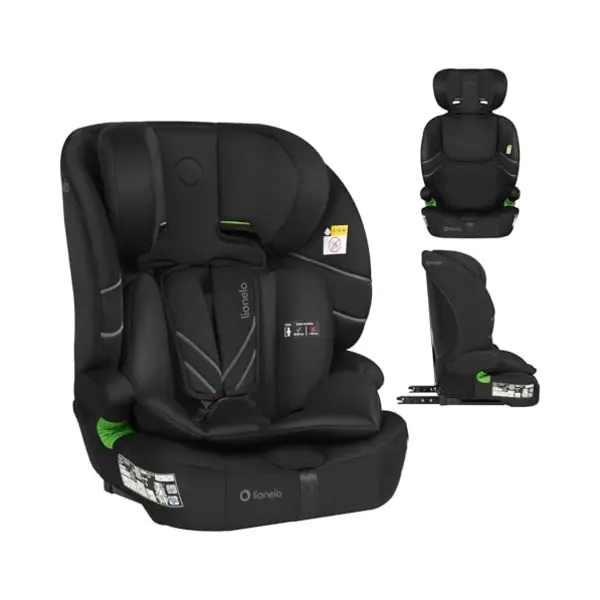 Lionelo Autokindersitz Levi Fix I-Size, Ab, Ab 15 Montaen, Bis, Bis Ca. 12 Jahre (150 Cm), Ab, 76 Cm, Bis, 150 Cm, (Set), thumbnail