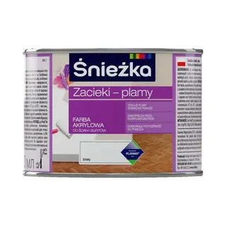 Sniezka ŚNieŻKa - Vlekken & Vocht Vrij - Acryl Muur- En Plafondverf - Wit - 0.4 Liter - Isoleert & Antischimmel