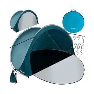 Trizand Pop-up Strandtent, Ideaal Voor Gezinnen, Gemakkelijk En Veilig