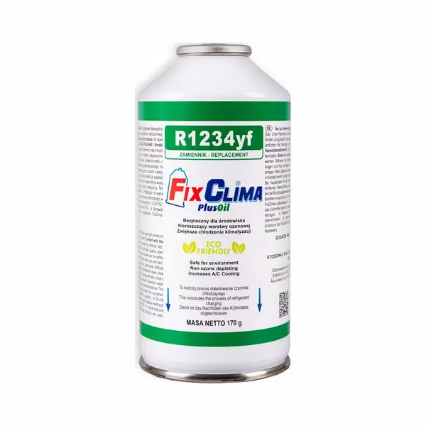 FixClima Gas Voor Het Bijvullen Van Auto-Airco R1234yf 170 G thumbnail