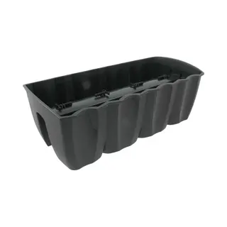 Prosperplast Balkonpflanzer Mod. Krone 600 Anthrazit