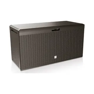Prosperplast Opbergbox - Bruin - Kunststof - 290 Liter - 114 X 47 X 59 Cm