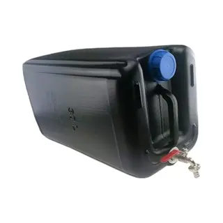 Anwicar Jerrycan Voor Water - 30 L - Watercontainer Met Kraantje En Dop - Waterdispenser Camping - Zwart