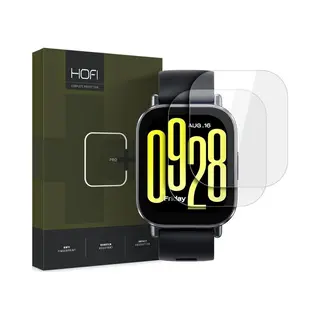 Hofi Hartglas Glass Pro+ 2er-Pack Xiaomi Redmi Watch 5 Active Klar, Smartwatch-accessoires, Transparant
