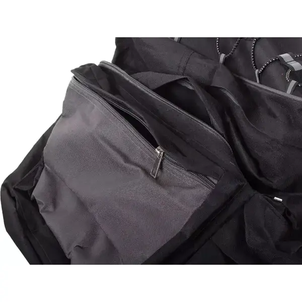Verk Group Fietstassen Dubbel Xl 60 Liter Zwart Met Regenhoes thumbnail