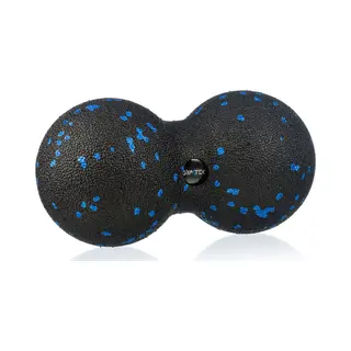 Gymtek® Duoball Massageball Faszienball Lacrosse Ball - 16 X 8 Cm