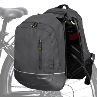 Wozinsky WBB30BK Zadel Fietsrugzak 30 l Polyester Zwart