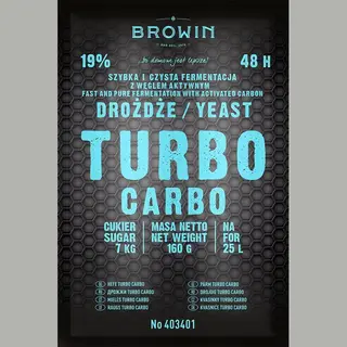 Browin Turbo Carbo Yeast - In 48 Uur Tot 19% Alcohol