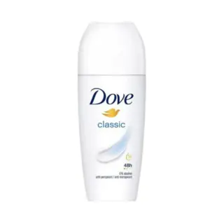 Dove Classic Fresh Roll On Antiperspirant Long Lasting Fragrance, 3X50Ml In White
