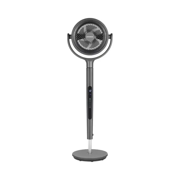 Heinner Staande Ventilator Met Afstandsbediening – Dc Motor – 20 W – 12 Snelheidsstanden – Turbo-functie – Aromatherapie Compartiment – thumbnail