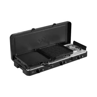Cadac Dometic - 3 Cook Turbo Ffd Deluxe - Luxe Camping Kooktoestel - 3 Branders