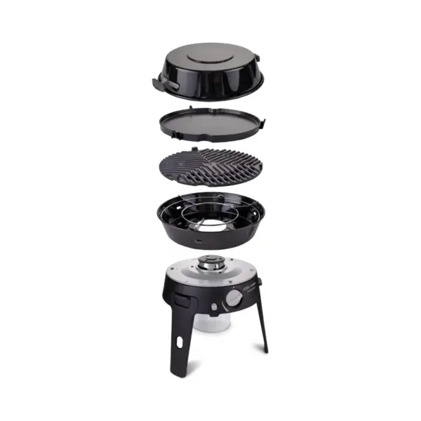 Cadac - Safari Chef 30 Hp Deluxe - Tragbare Grills - GreenGrill-Keramikbeschichtung – Inkl. Tragetasche - Campingplatz - 50mBar - Bbq-Must-Haves thumbnail