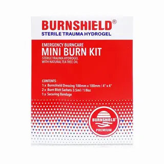 Burnshield Mini Burnkit - Set Met Brandwondenkompres En Brandwondengel - Verkoelende Werking