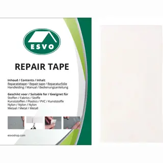 Esvo Reparatietape Voor Permanente Reparatie Van Stoffen 28 X 7, 6 Cm