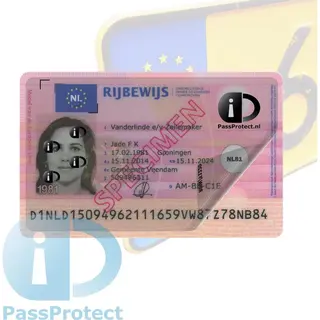 PassProtect Voor Rijbewijs | Beschermfolie | Herbruikbaar | Voorkom Identiteitsfraude | Beveiliging Bsn En Pasfoto