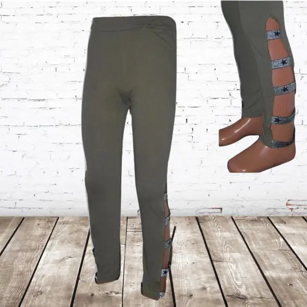 Legging Ster Groen 8 -s&C-122/128-Legging thumbnail