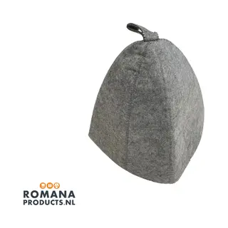Romana Products Saunamuts - Grijs - Badmuts Voor Sauna En Wellness