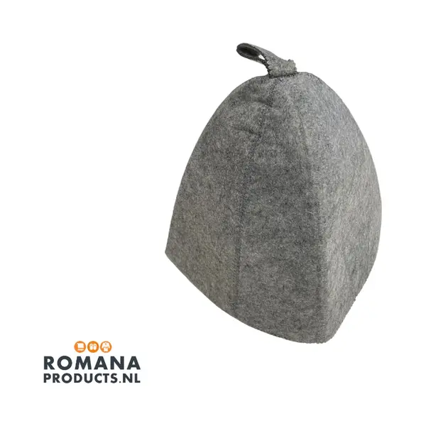 Romana Products Saunamuts - Grijs - Badmuts Voor Sauna En Wellness thumbnail