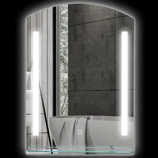 4goodz Led Badkamerspiegel 50x70 Cm Met Planchet - 3 Lichtkleuren