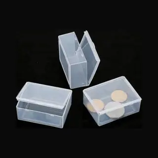 Plastic Doosje Transparant - 5, 3cm X 4cm X 2cm - 20 Stuks