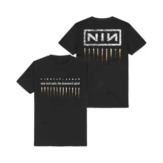 Nine Inch Nails T-shirt - The Downward Spiral Drip - S Tot 3XL - Voor Mannen - Zwart