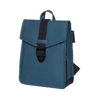 Bold Banana Envelope Mini Rugzak - Compact - Vegan - Waterdicht - Tabletvak - Dames - School - Werk - Dagje Stad - Rugtas - Dagje Weg - Petrol